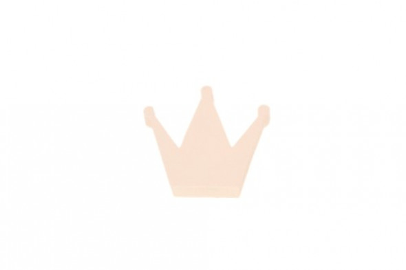 Gałka do mebli Korona drewniana różowa