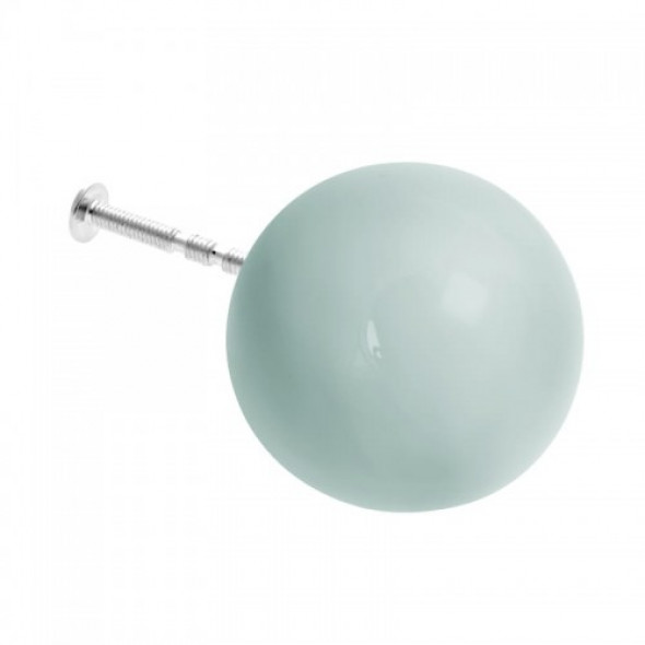 Gałka do mebli Kulka 3,5 cm miętowa