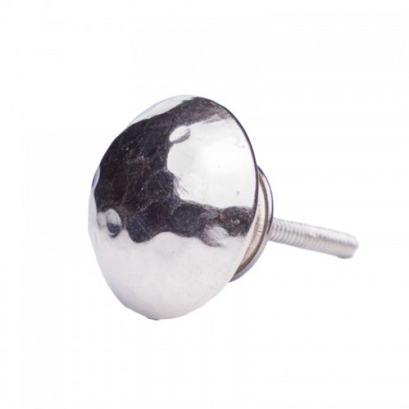 Gałka do mebli Lśniące Srebro