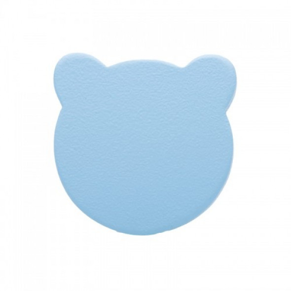 Gałka do mebli Miś drewniany niebieski