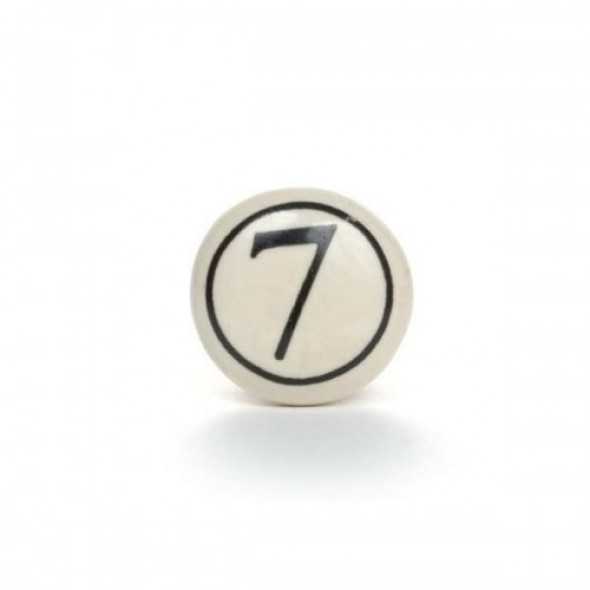 Gałka do mebli Numer - 7 - Siedem