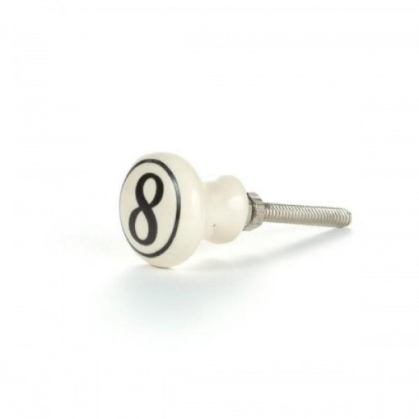 Gałka do mebli Numer - 8 - Osiem