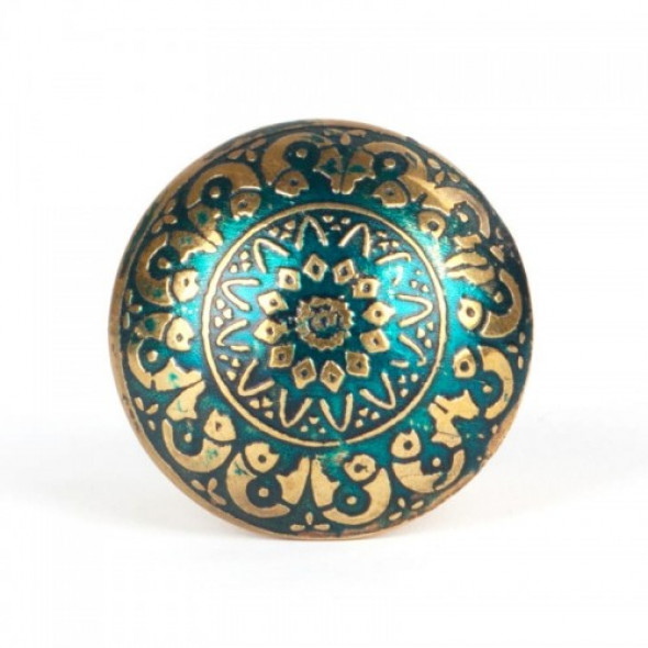 Gałka do mebli Orient Green