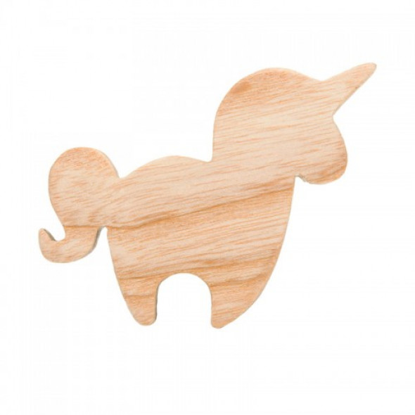 PREMIUM Gałka do mebli Jednorożec drewniany