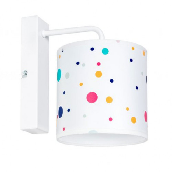 Kinkiet kolorowe kropki