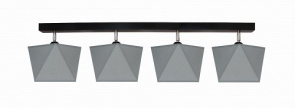 Lampa DIAMENT na przegubach 4 płomienna + denka