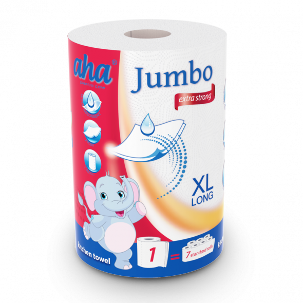 AHA Jumbo Ręcznik Kuchenny 2warstwy 150 listków