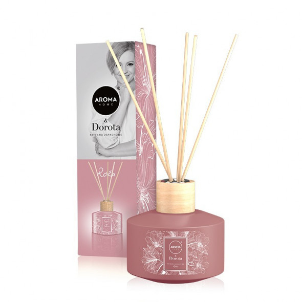AROMA Home & Dorota Patyczki Zapachowe 100ml RÓŻA