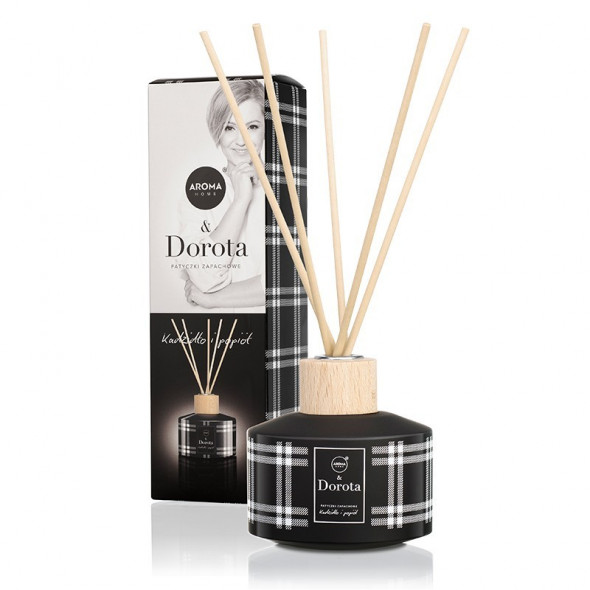 AROMA Home&Dorota KADZIDŁO I POPIÓŁ Patyczki Zapachowe 100 ml