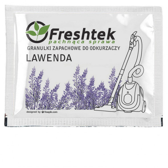 FRESHTEK granulki zapachowe do odkurzacza LAWENDA