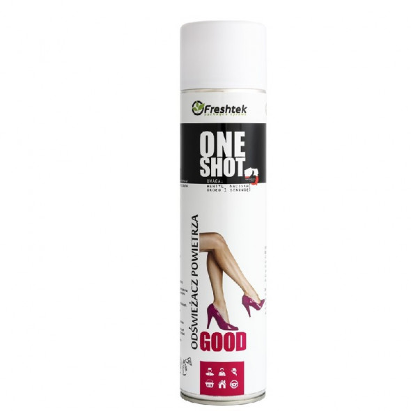 FRESHTEK One Shot Odświeżacz powietrza GOOD 600ml