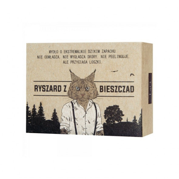 LAQ Mydło dla facetów - RYŚ kostka 85ml