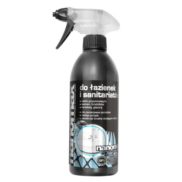 NANOMAX Płyn do czyszczenia łazienek i sanitariatów Atomizer  500ml