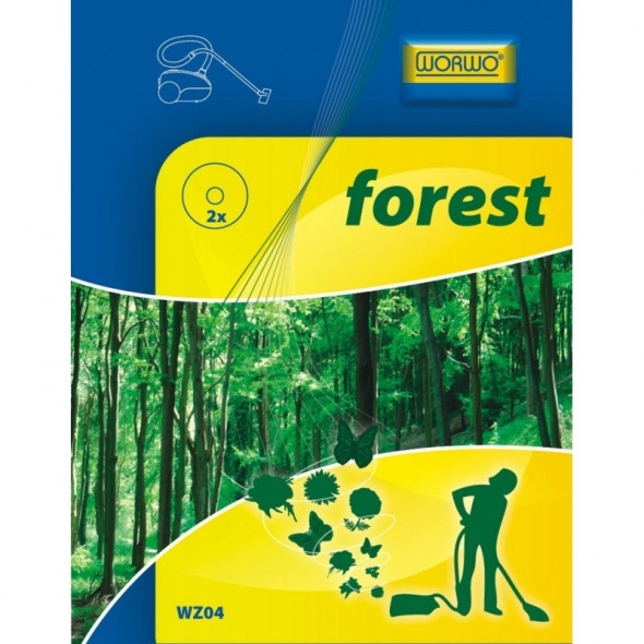WORWO wkład zapachowy do odkurzacza leśny (2szt)