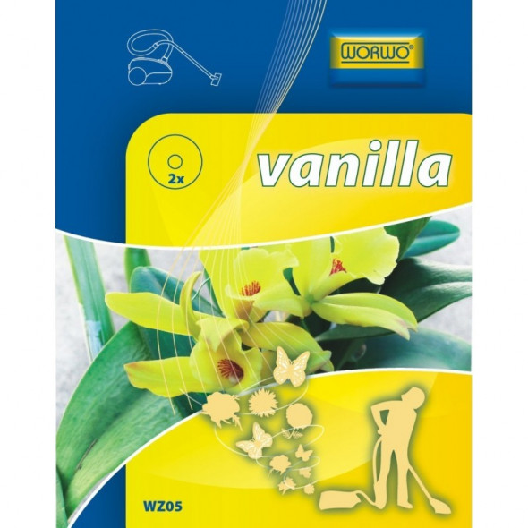 WORWO wkład zapachowy do odkurzacza waniliowy 2szt