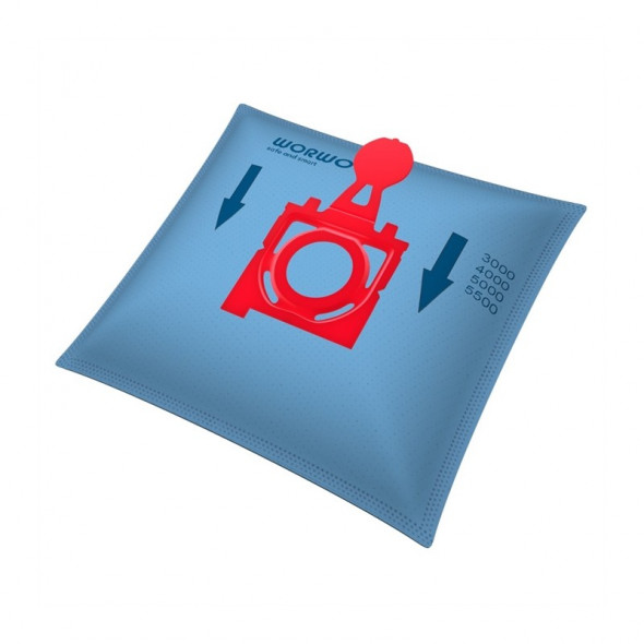 WORWO WORKI CZERWONY ZELMER ANTI ODOUR ZMB03AO