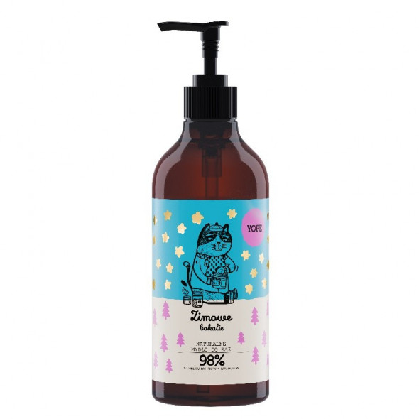 YOPE Naturalne Mydło do rąk ZIMOWE BAKALIE 500 ml