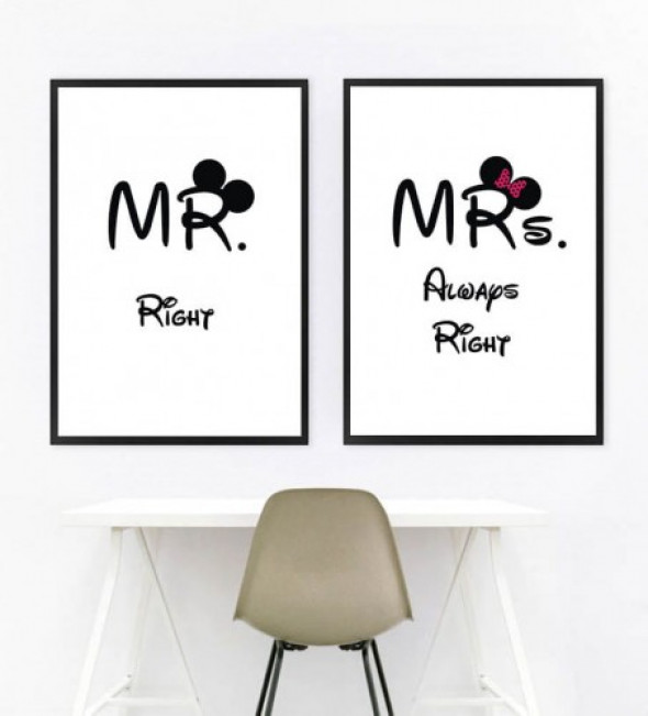 Komplet plakatów MR&MRS