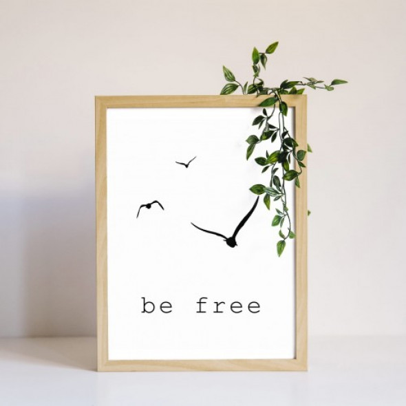 Plakat BE FREE