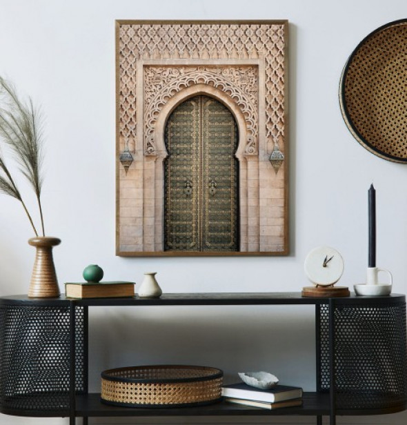Plakat BOHO DRZWI