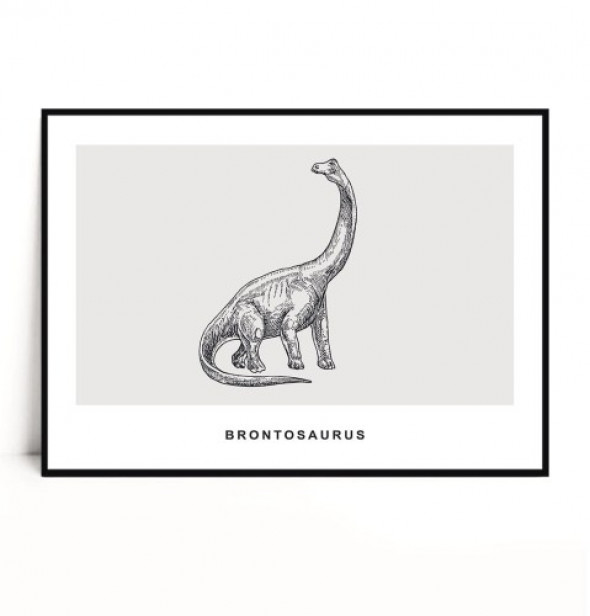 Plakat BRONTOSAURUS