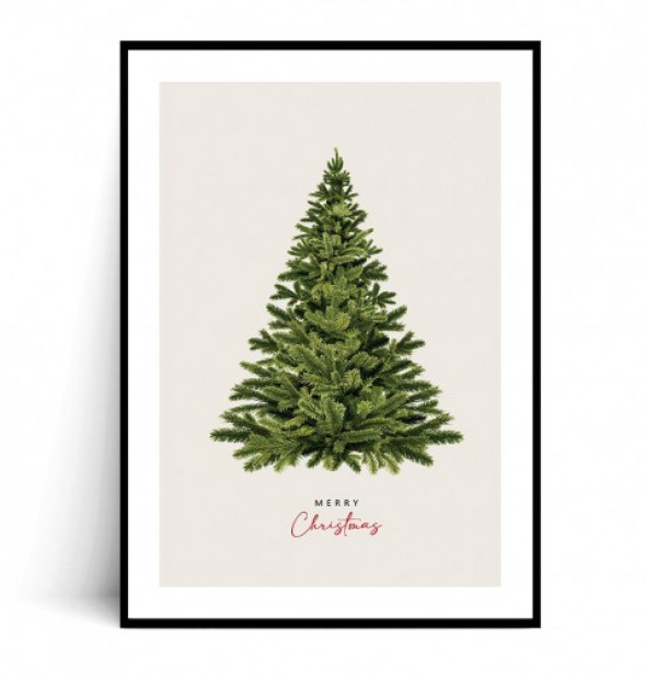 Plakat CHRISTMAS TREE