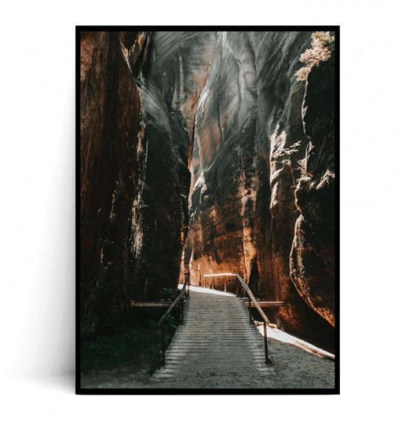 Plakat GÓRY STOŁOWE no.2