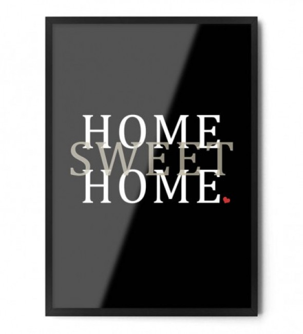 Plakat HOME SWEET HOME