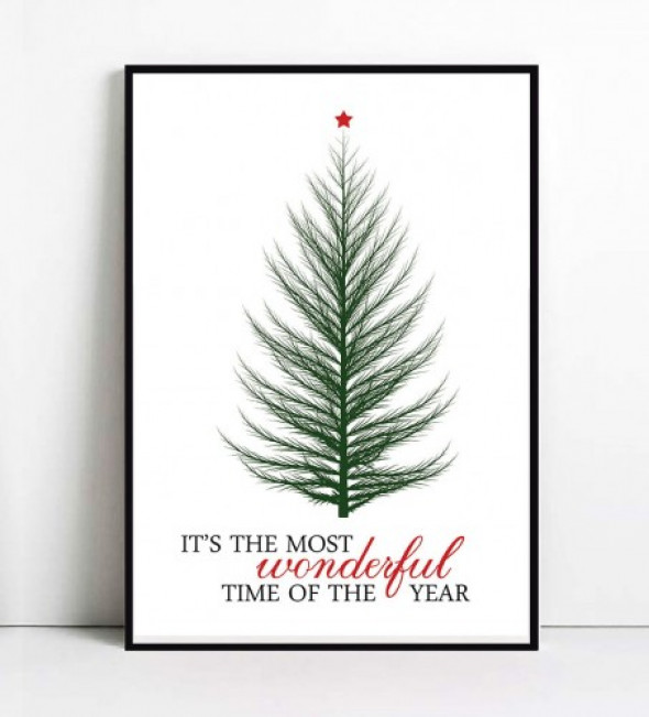 Plakat IT'S THE MOST WONDERFUL TIME