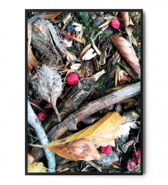 Plakat JESIENNA ABSTRAKCJA no.1