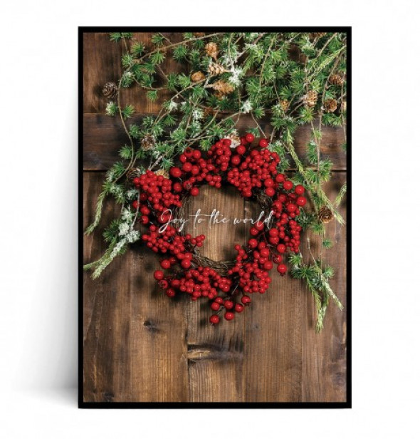 Plakat JOY TO THE WORLD no.3