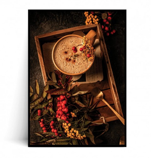 Plakat KAWA I JARZĘBINA