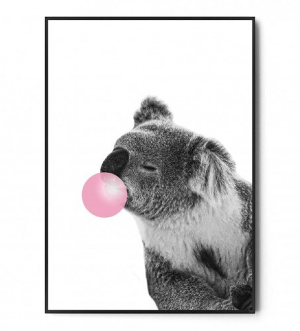 Plakat KOALA BUBBLE GUM