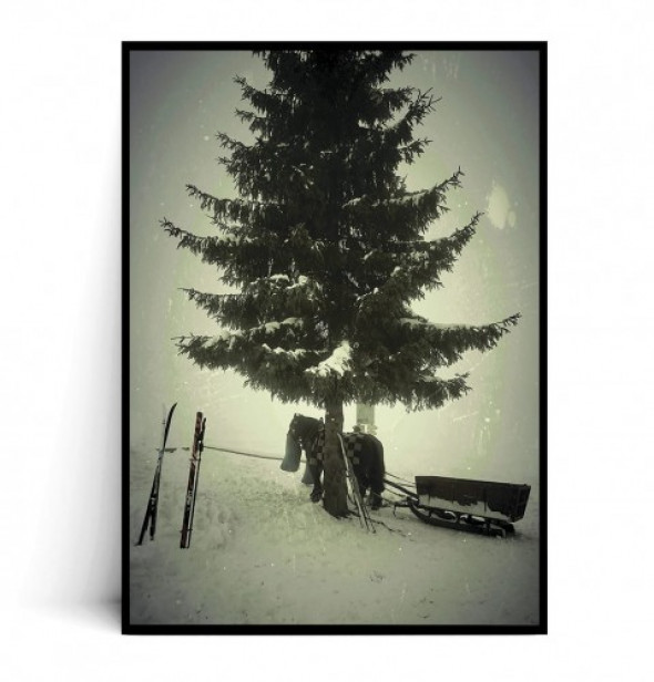 Plakat KULIG VINTAGE