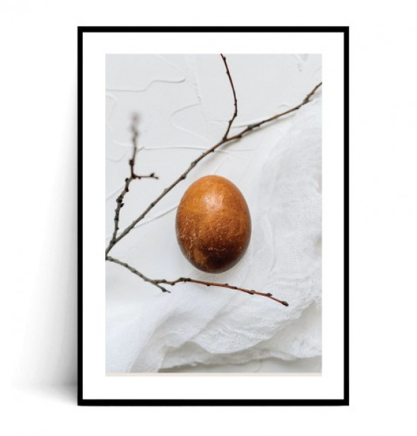 Plakat MINIMALISTYCZNA PISANKA