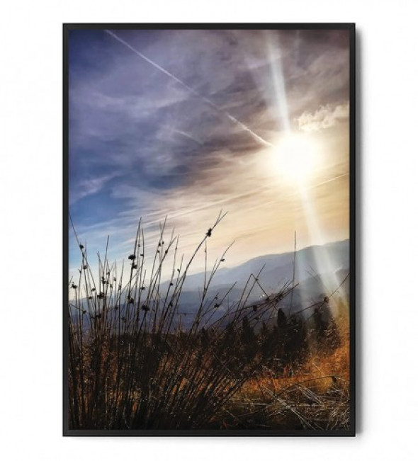 Plakat PAŹDZIERNIKOWE NIEBO no.1