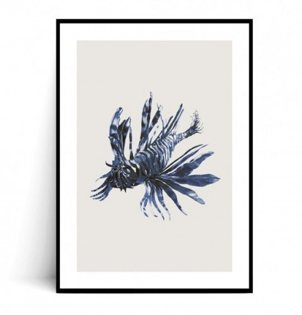 Plakat RYBA VINTAGE