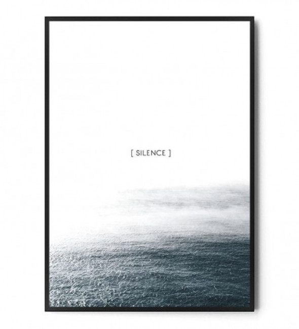 Plakat SILENCE