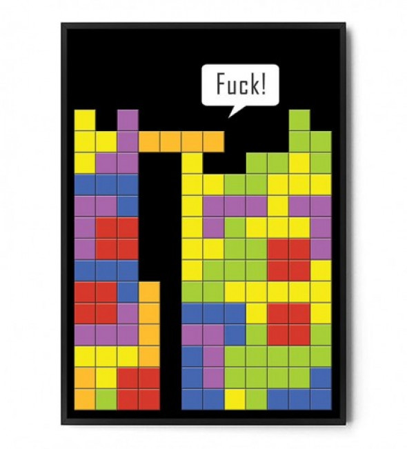 Plakat TETRIS A