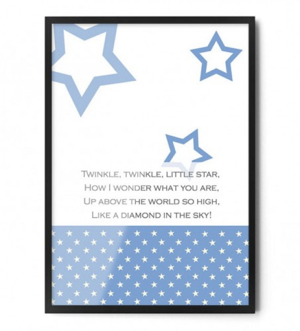 Plakat TWINKLE TWINKLE LITTLE STAR
