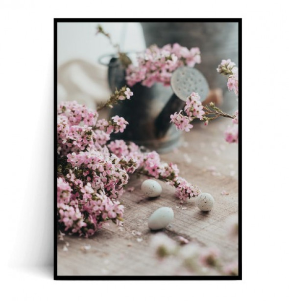 Plakat WIOSENNE JAJECZKA