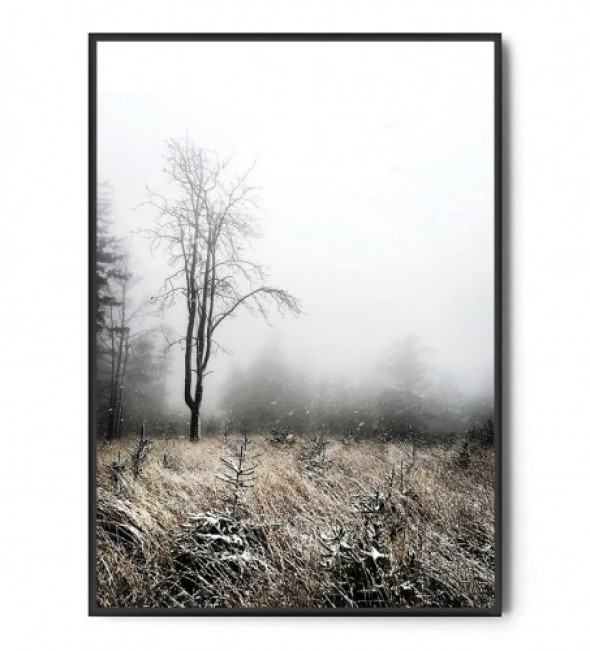 Plakat ZIMA W LESIE no.2