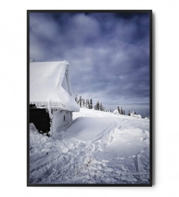 Plakat ZIMOWA CHATKA W GÓRACH no.3