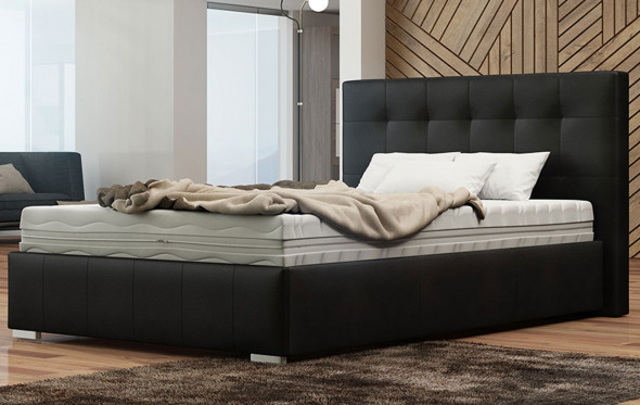 Łóżko tapicerowane Alano | DOSTAWA 0 ZŁ, WYSYŁKA W 24H, NEGOCJUJ CENĘ!
