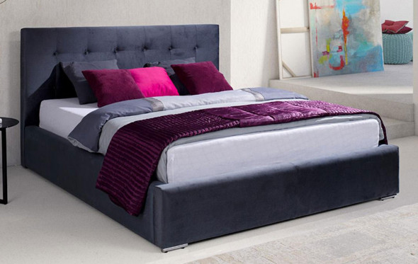Łóżko tapicerowane Alao | DOSTAWA 0 ZŁ, WYSYŁKA W 24H, NEGOCJUJ CENĘ!
