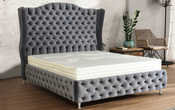 Łóżko tapicerowane Baron | DOSTAWA 0 ZŁ, WYSYŁKA W 24H, NEGOCJUJ CENĘ!