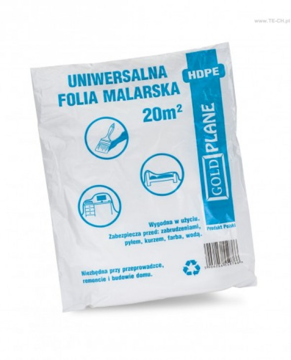 Folia malarska uniwersalna ochronna 4x5m