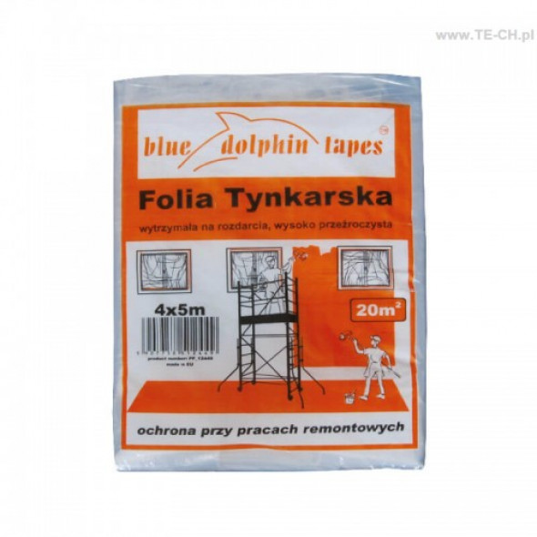 Folia tynkarska BLUE DOLPHIN 4x5m