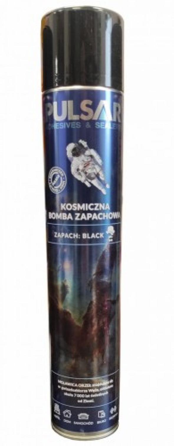 Odświeżacz powietrza neutralizator zapachów BLACK 750ml