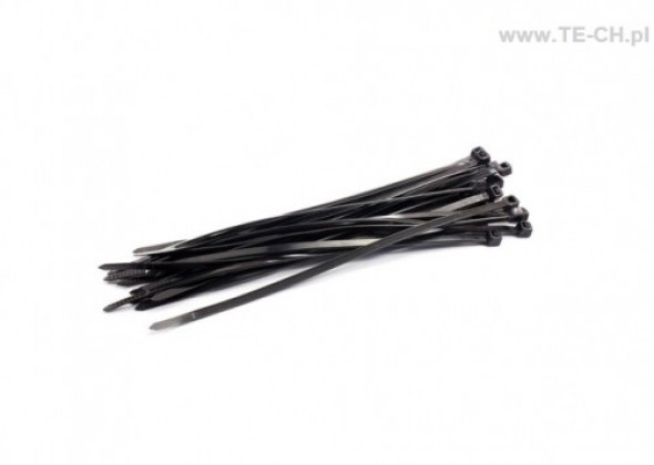 Opaski kablowe 9x450 czarne 100szt